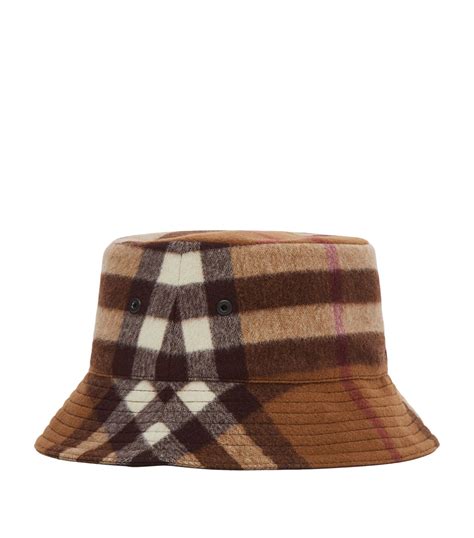 burberry bucket hat amazon|burberry check wool bucket hat.